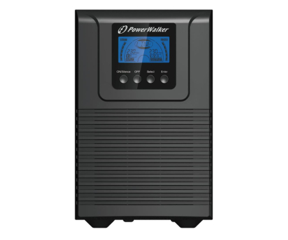 UPS (zasilacz awaryjny) Power Walker ON-LINE (1000VA/900W, 4x IEC, LCD)